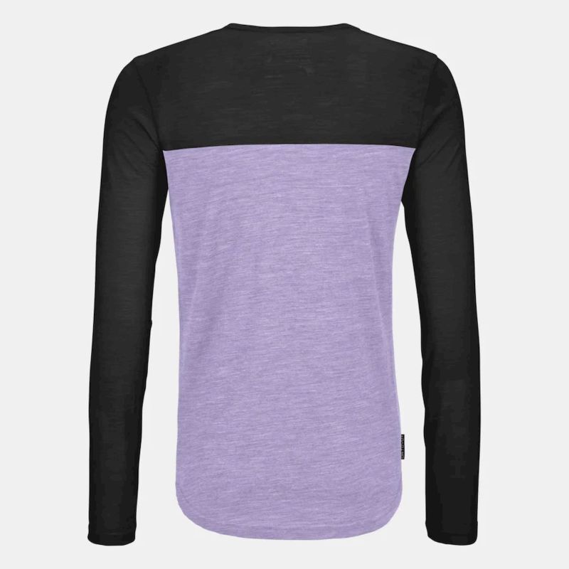 Ortovox 150 Cool Logo LS - Merinotröja - Dam | Hardloop