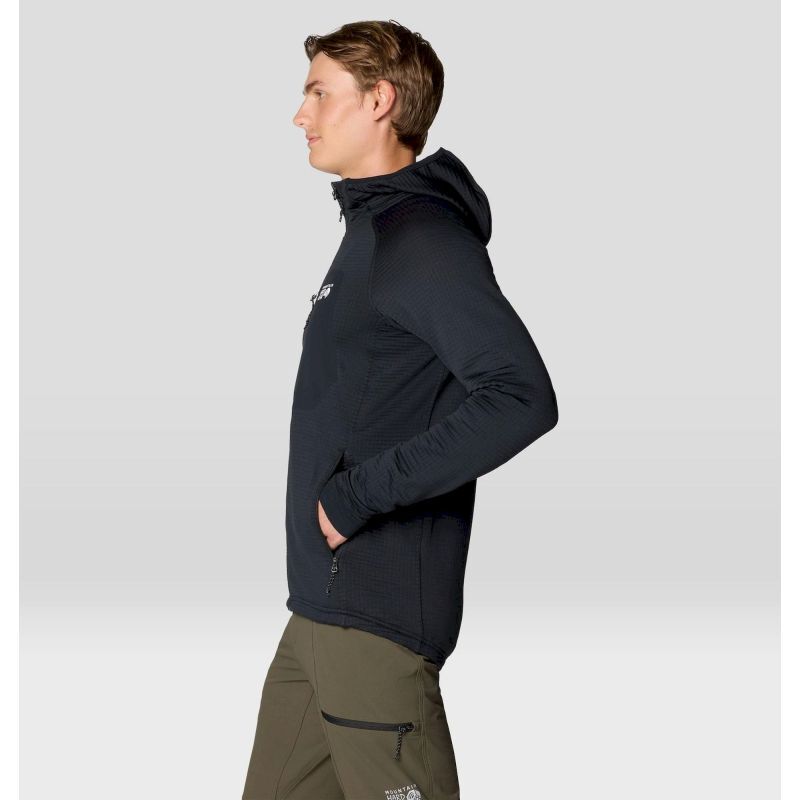 Mountain Hardwear Polartec Power Grid Full Zip Hoody - Forro polar - Hombre | Hardloop