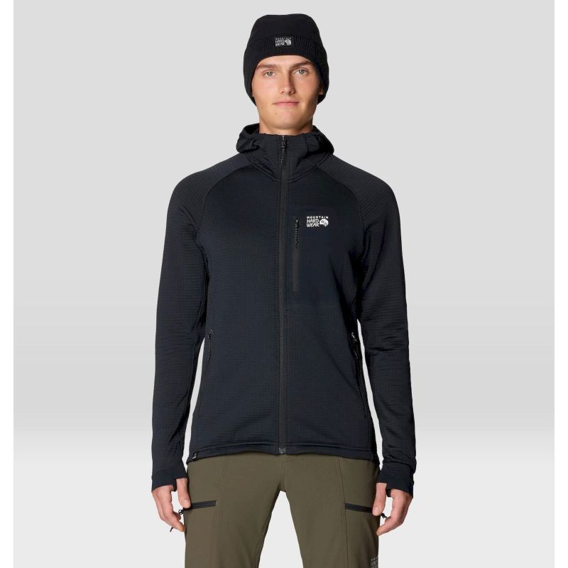 Polartec Power Grid Full Zip Hoody - Bluza polarowa meska