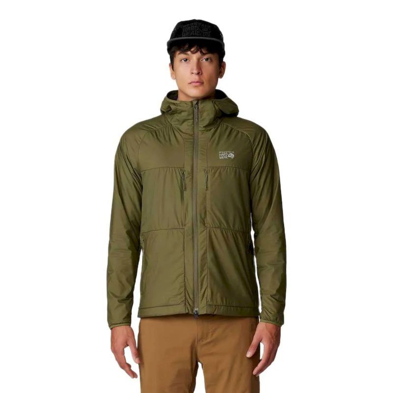 Kor AirShell Warm Hoody - Syntetjacka - Herr