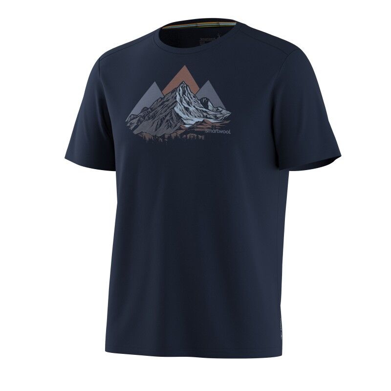 Smartwool Peak Bagger Active Short Sleeve Gr - Merino shirt - Men's | Hardloop