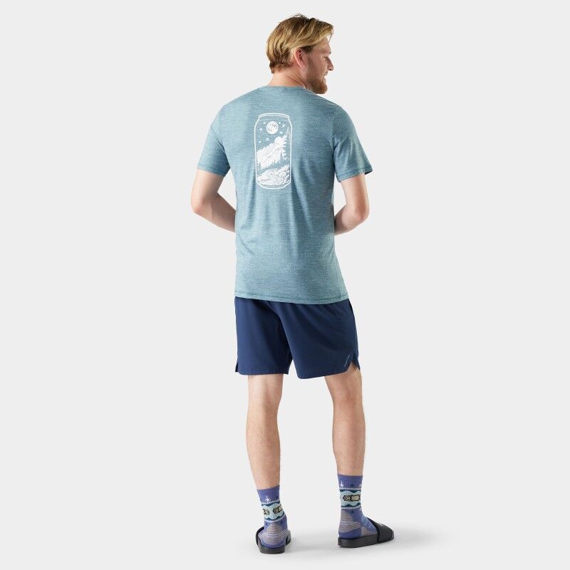 Smartwool Merino Hemp Blend Peak Pints Short - Merinotröja - Herr | Hardloop