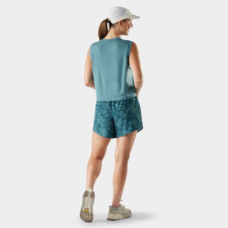 Smartwool Active Ultralite Crop Tank - Débardeur femme | Hardloop