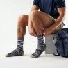 Smartwool Hike Light Cushion Panorama Crew Socks - Chaussettes en laine mérinos | Hardloop