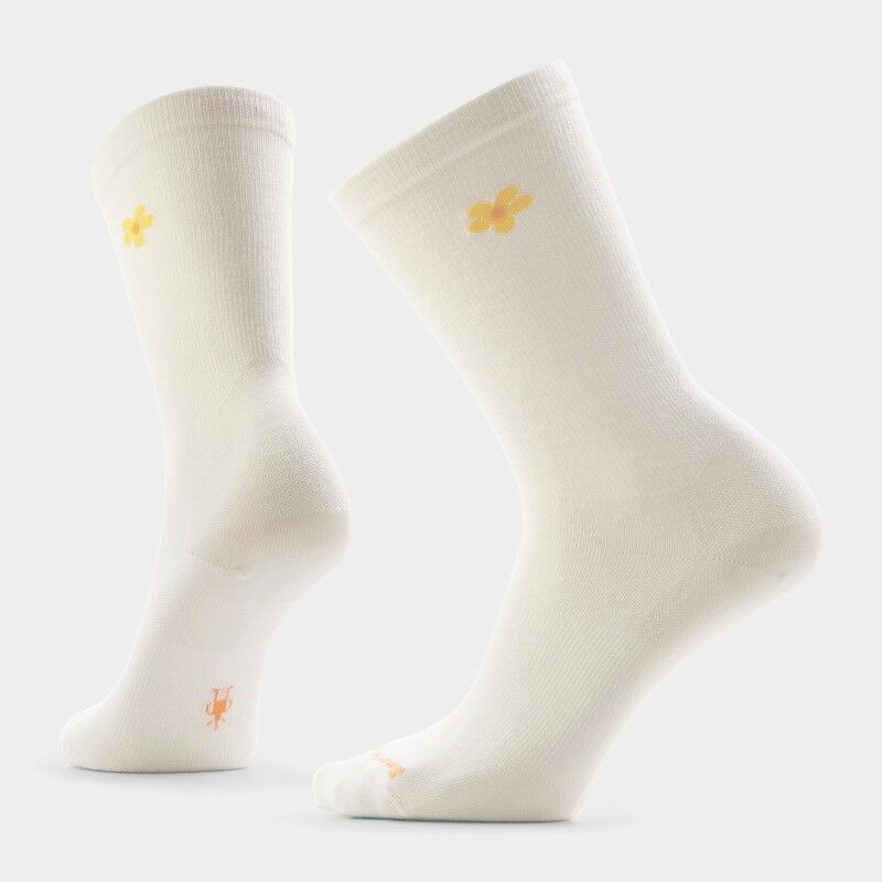 Everyday Groovy Bloom Crew Socks - Merinosokker - Damer