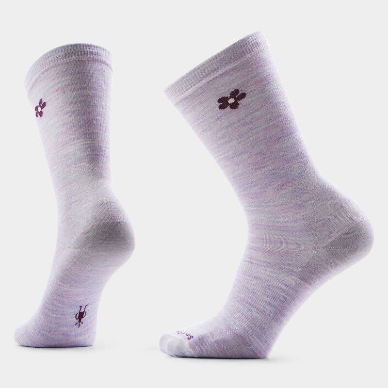 Everyday Groovy Bloom Crew Socks - Merino socks - Women's