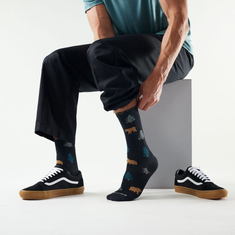Smartwool Everyday Through the Trees Crew Socks - Merino socks - Men's | Hardloop