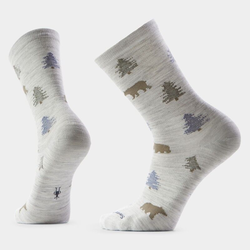 Everyday Through the Trees Crew Socks - Merinostrumpor - Herr