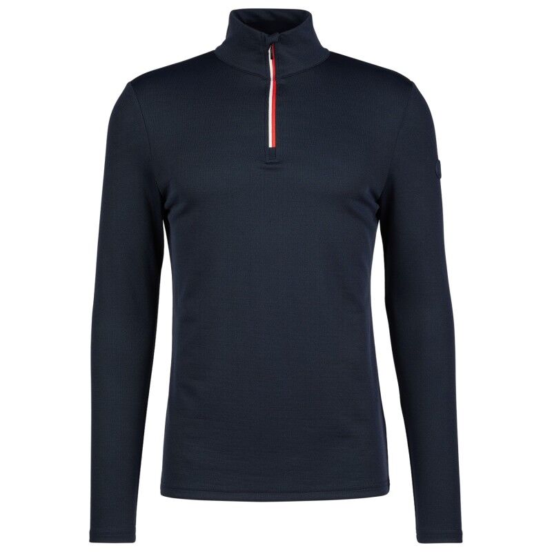 Moore ZipUp Solid - Merino jumper - Men's