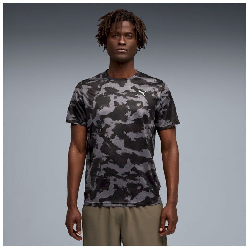 Puma M Tad Essentials Aop Tee - Pánské triko | Hardloop