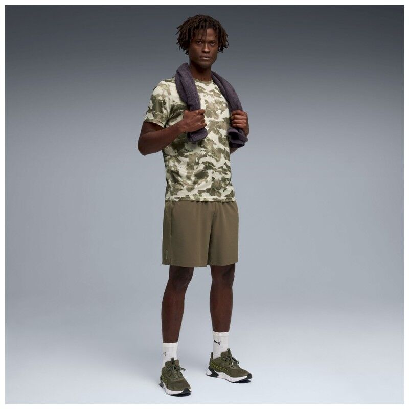 Puma M Tad Essentials Aop Tee - T-shirt homme | Hardloop