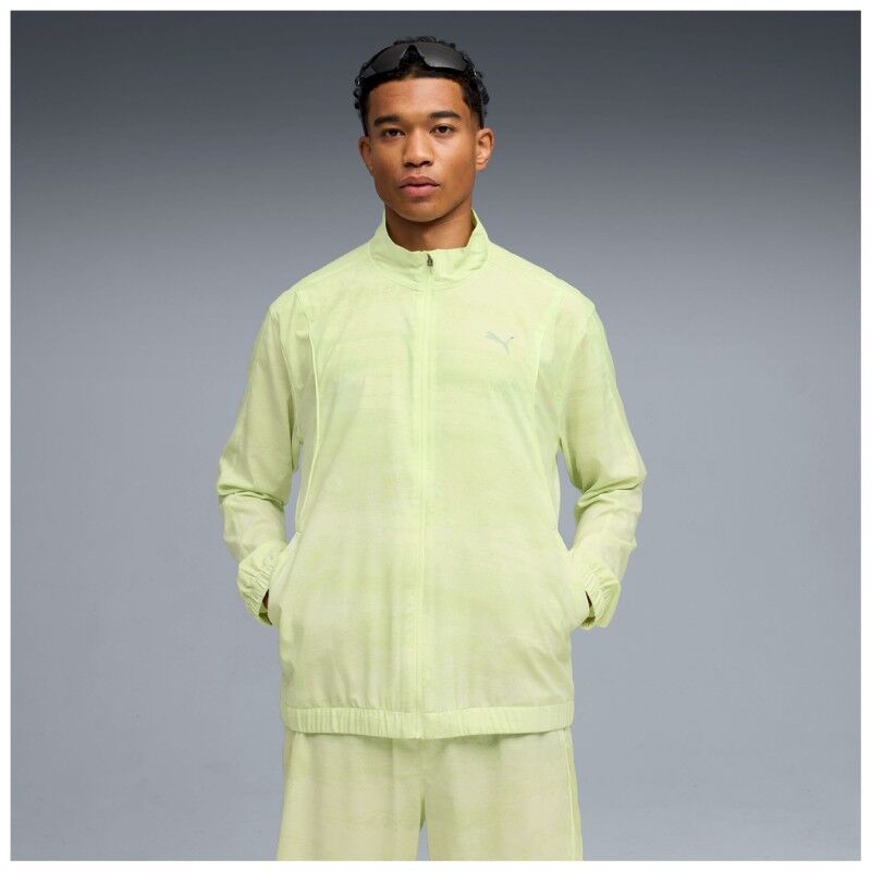 Puma M Run Velocity Aop Woven Jacket - Running jacka - Herr | Hardloop