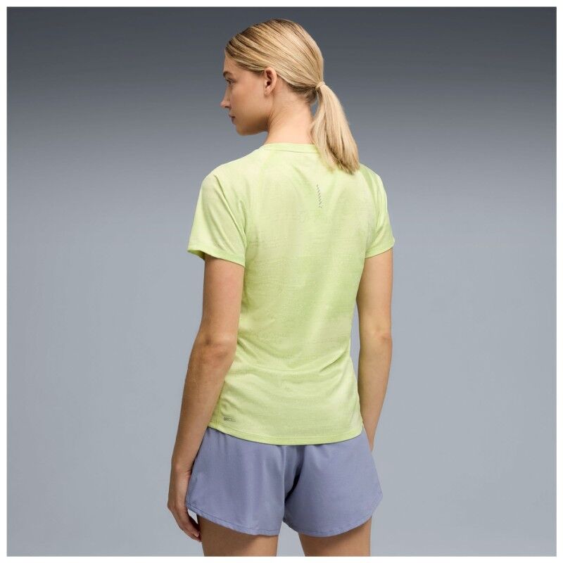 Puma W Run Velocity Aop Tee - T-shirt - Dam | Hardloop