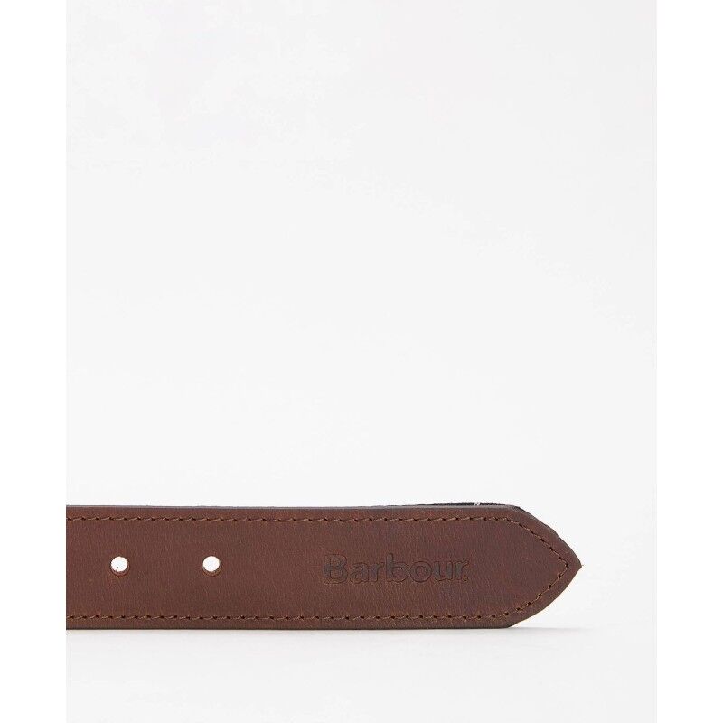 Barbour Reversible Tartan Leather Belt - Gürtel - Herren | Hardloop