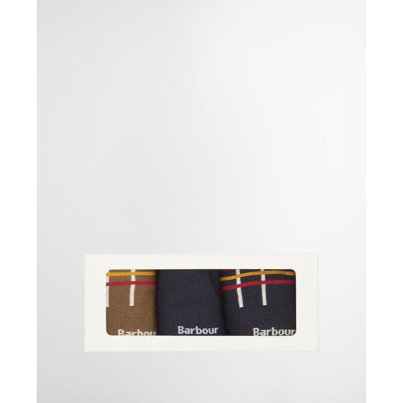 Barbour Tartan Socks Gift Box - Socks - Men's | Hardloop