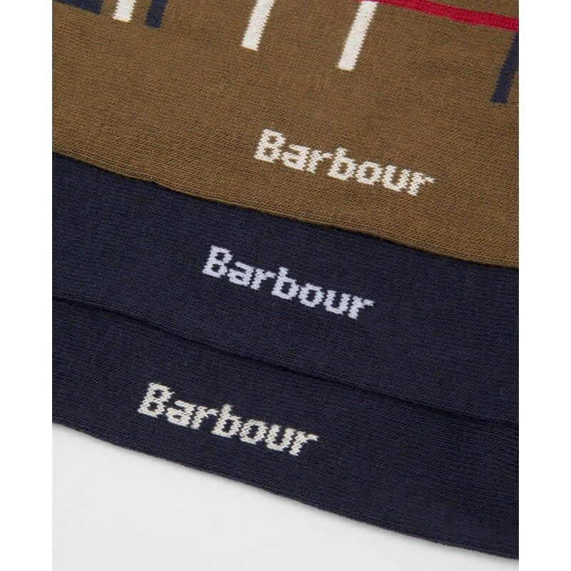 Barbour Tartan Socks Gift Box - Skarpety meskie | Hardloop
