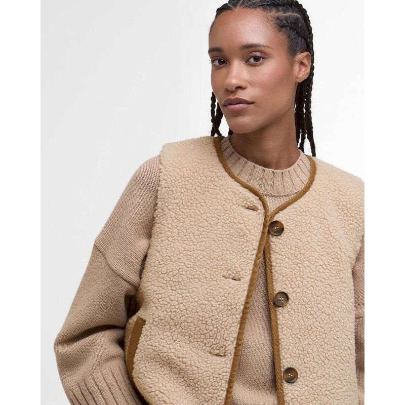 Barbour Luciana Fleece Gilet - Jumper - Women's | Hardloop