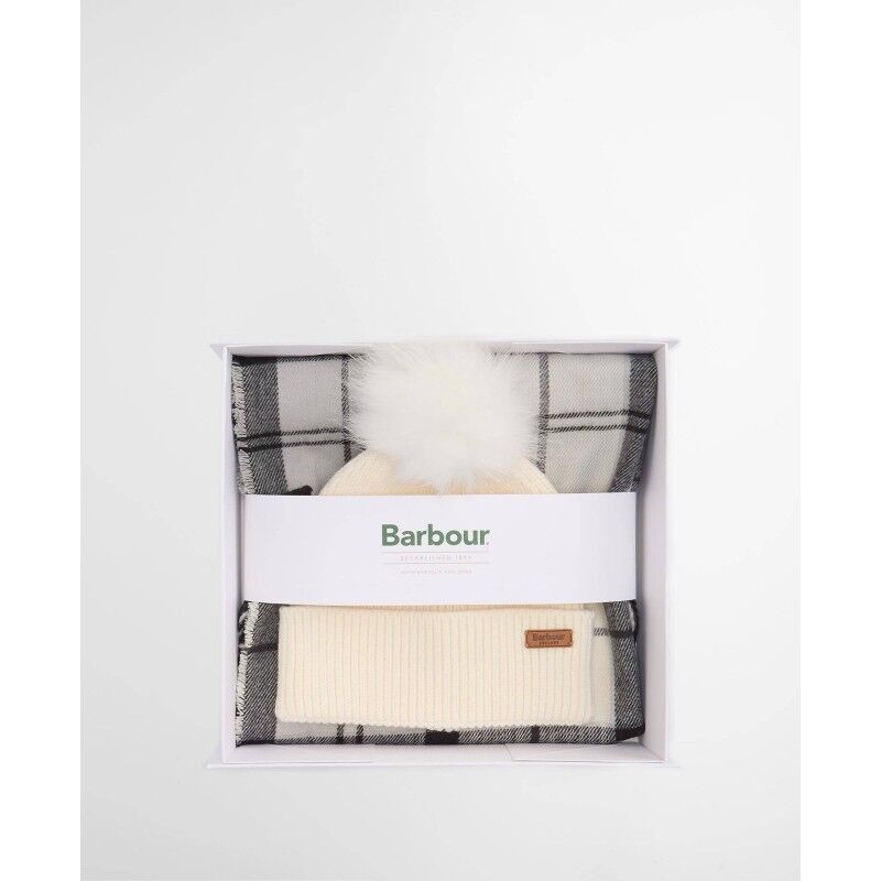 Barbour Dover Beanie & Hailes Scarf Gift Set - Scarf - Women's | Hardloop