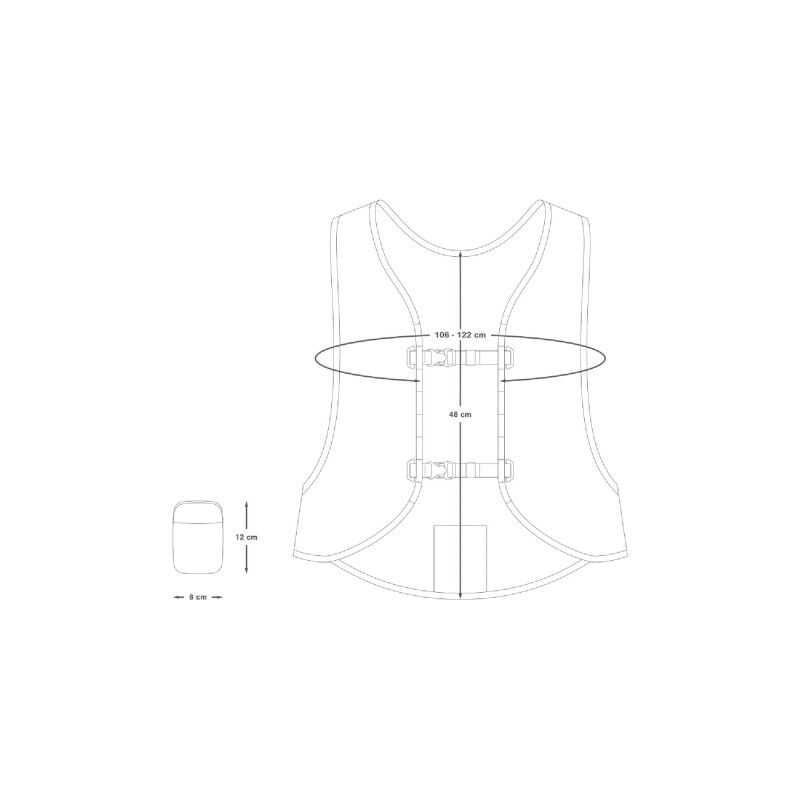 Apidura Packable Visibility Vest - Cycling vest | Hardloop