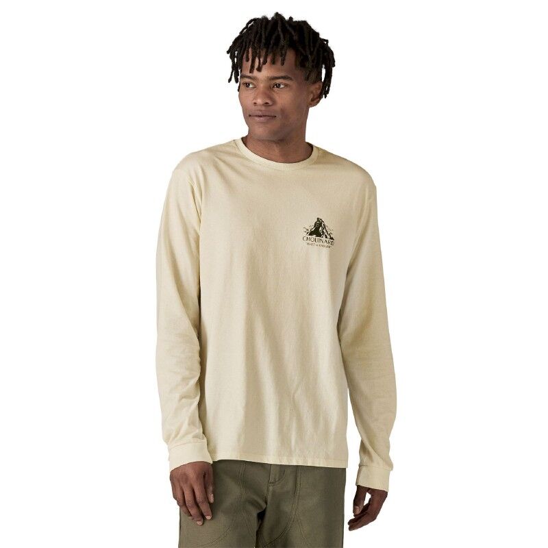 Patagonia Men's Long-Sleeved Chouinard Crest Responsibili-Tee - T-paita - Miehet | Hardloop