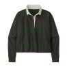 Wide Stripe: Old Growth Green