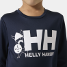 Helly Hansen Hh Tech Graphic Ls Top - UV-Schutzshirt - Kind | Hardloop