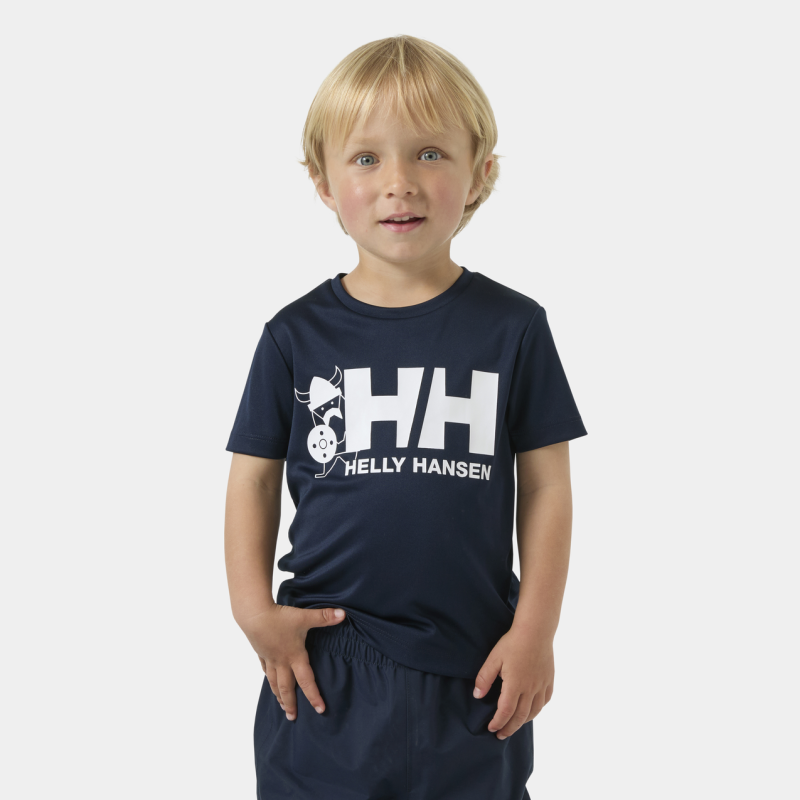 Hh Tech Graphic T-Shirt - UV-beskyttelse T-shirts - Barn