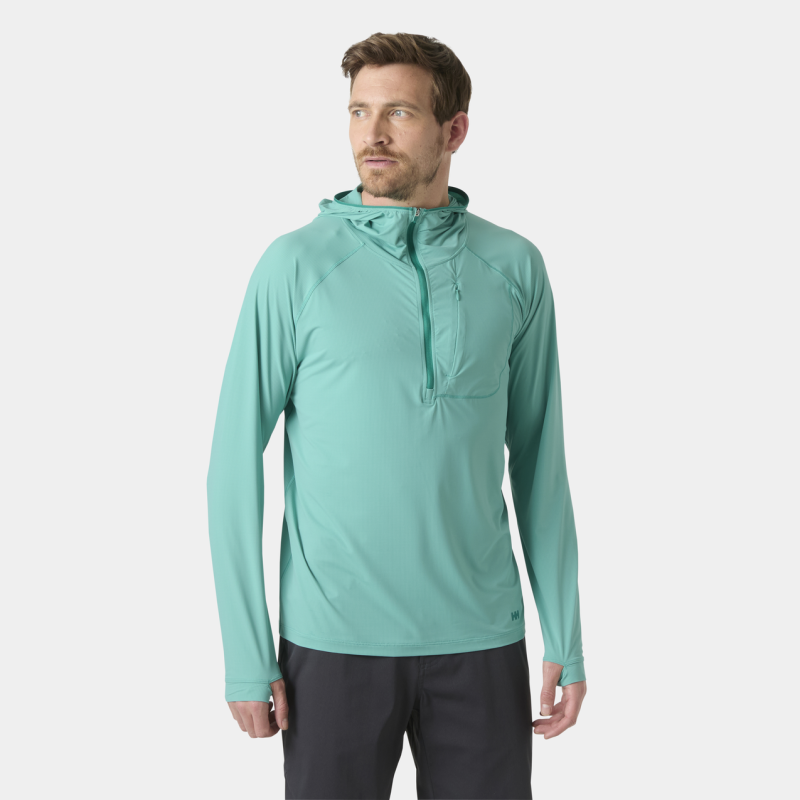 Shine Solen 1/2 Zip Hoodie - Bluza z kapturem męska