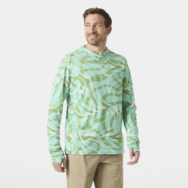 Lifa Active Solen Hoodie - UV-beskyttelse T-shirts - Herrer