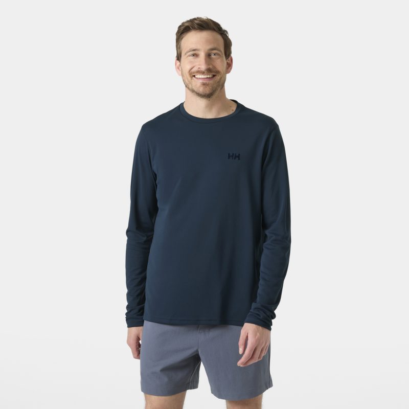 Lifa Active Solen Ls - UV-beskyttelse T-shirts - Herrer