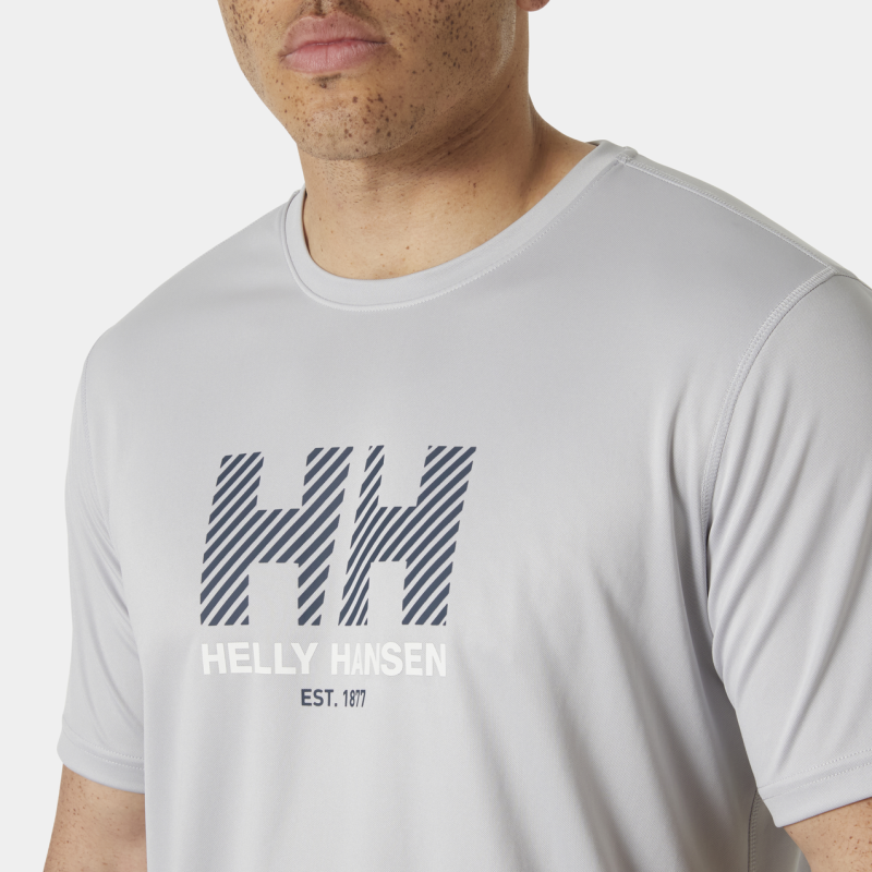Helly Hansen Hh Tech Graphic T-Shirt 2.0 - Camiseta Anti UV homem | Hardloop