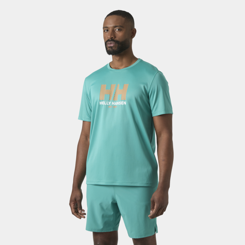 Hh Tech Graphic T-Shirt 2.0 - UV Shirts - Heren