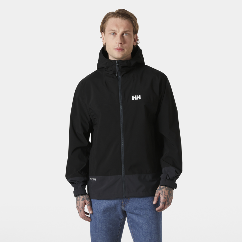 Hh Block Hooded Jacket - Casaco impermeável homem