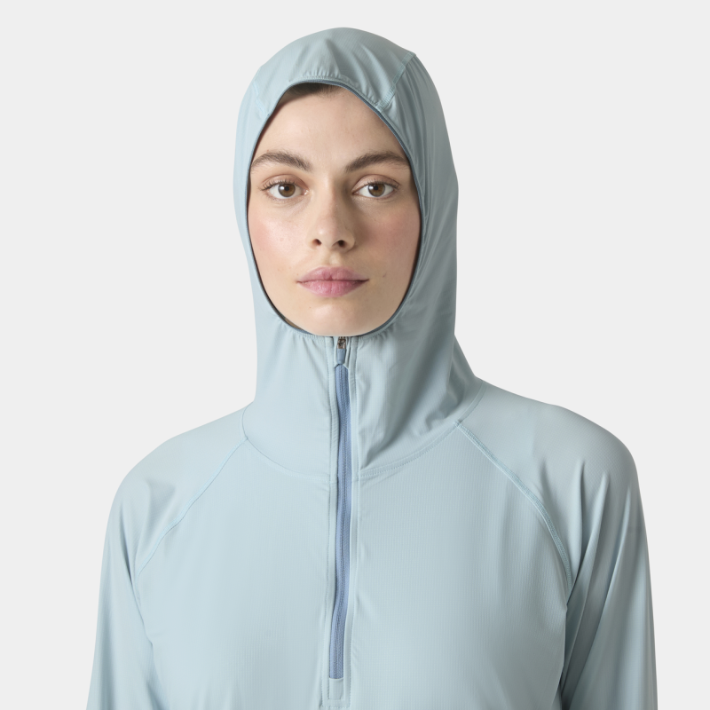 Helly Hansen Shine Solen 1/2 Zip Hoodie - Hoodie - Women's | Hardloop