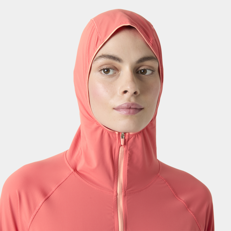 Helly Hansen Shine Solen 1/2 Zip Hoodie - Huppari - Naiset | Hardloop