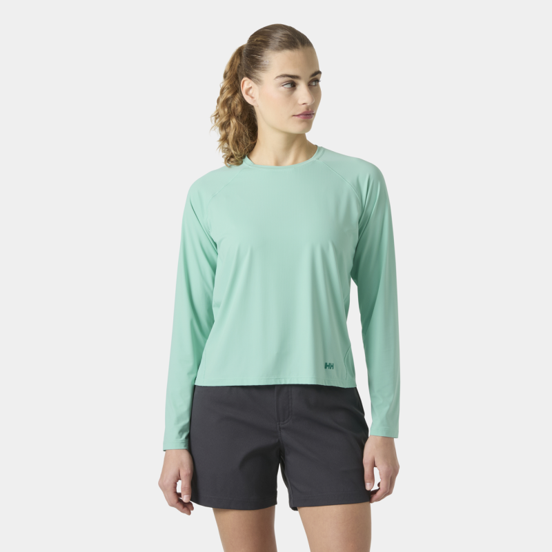 Shine Solen Ls Crew - Damski UV Shirts