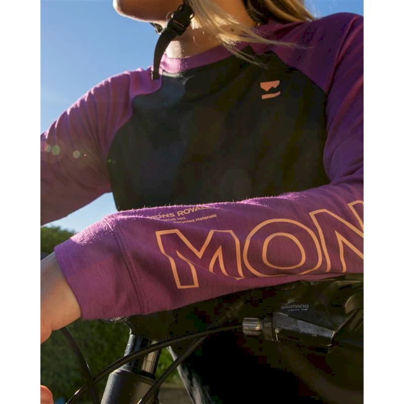 Mons Royale Tarn Merino Bike Wind Jersey - Maglia merino - Donna | Hardloop