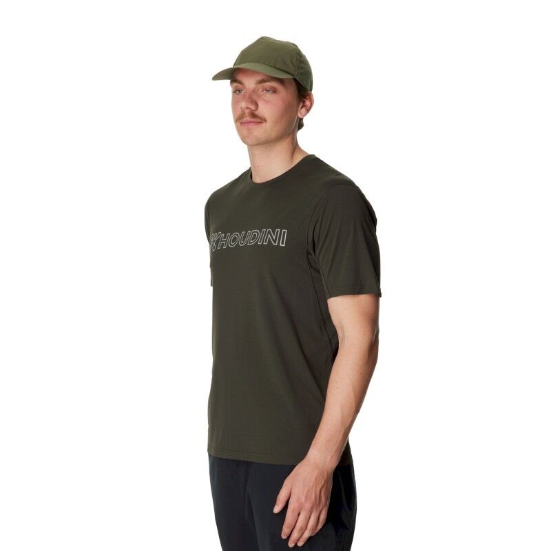 Houdini Sportswear M's Pace Air Message Tee - T-shirt meski | Hardloop