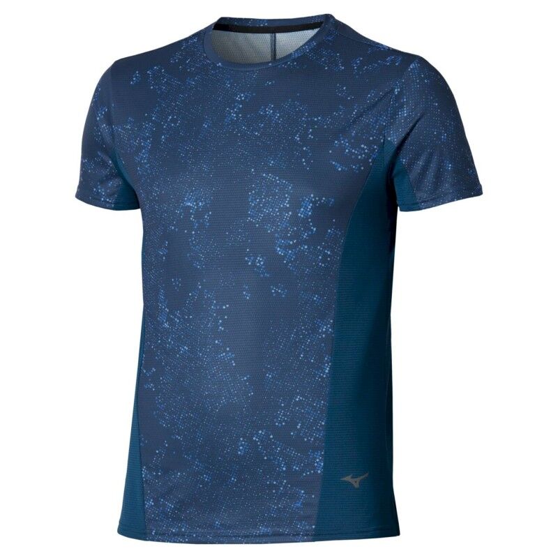 Mizuno Active Dryaeroflow Graphic SS Tee - T-shirt - Men's | Hardloop
