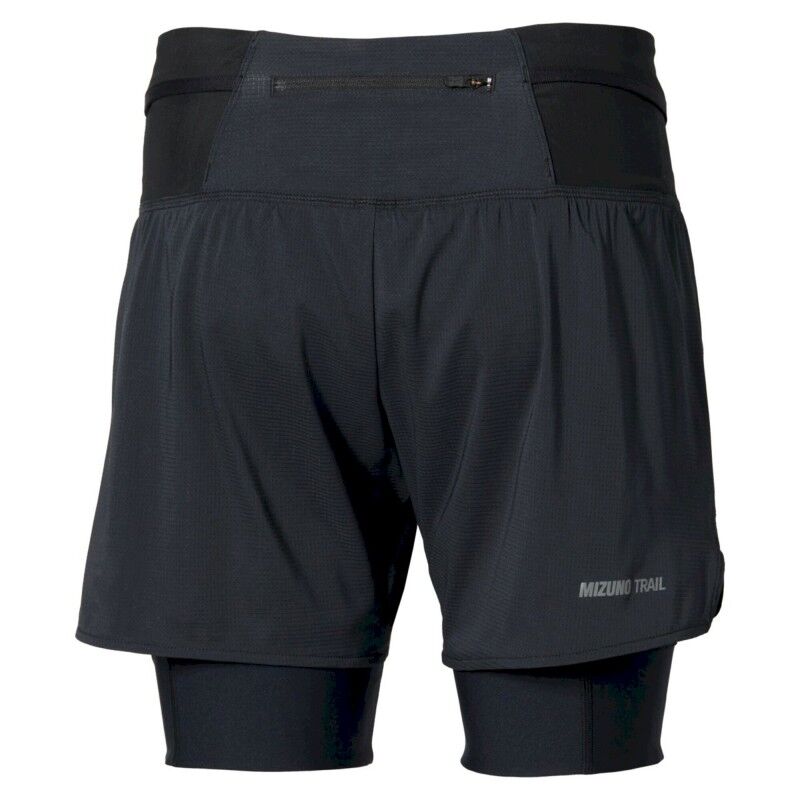 Mizuno Trail Multipocket 2In1 Short - Trail running shorts - Women's | Hardloop