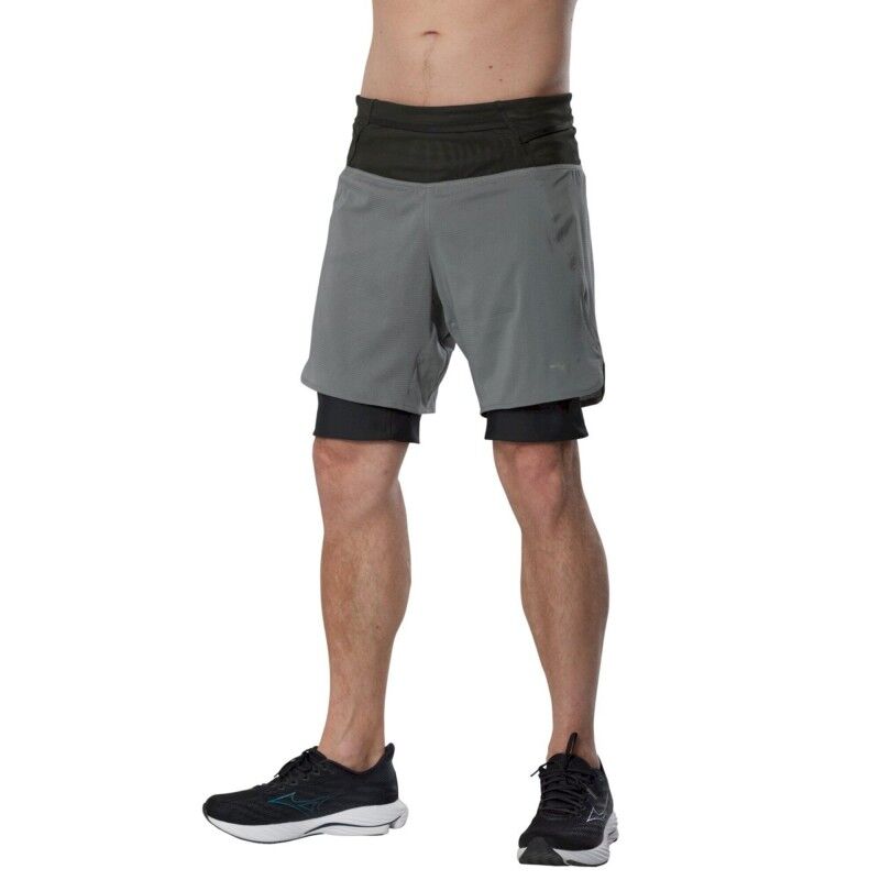Mizuno Trail Multipocket Trail 2In1 Short - Trail running shorts - Men's | Hardloop