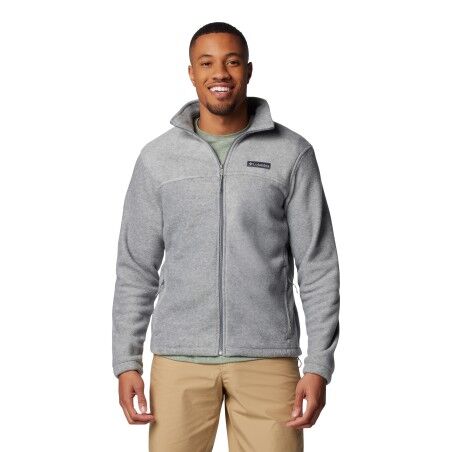 Columbia Logo, Polaire à Capuche Entièrement Zippée Homme