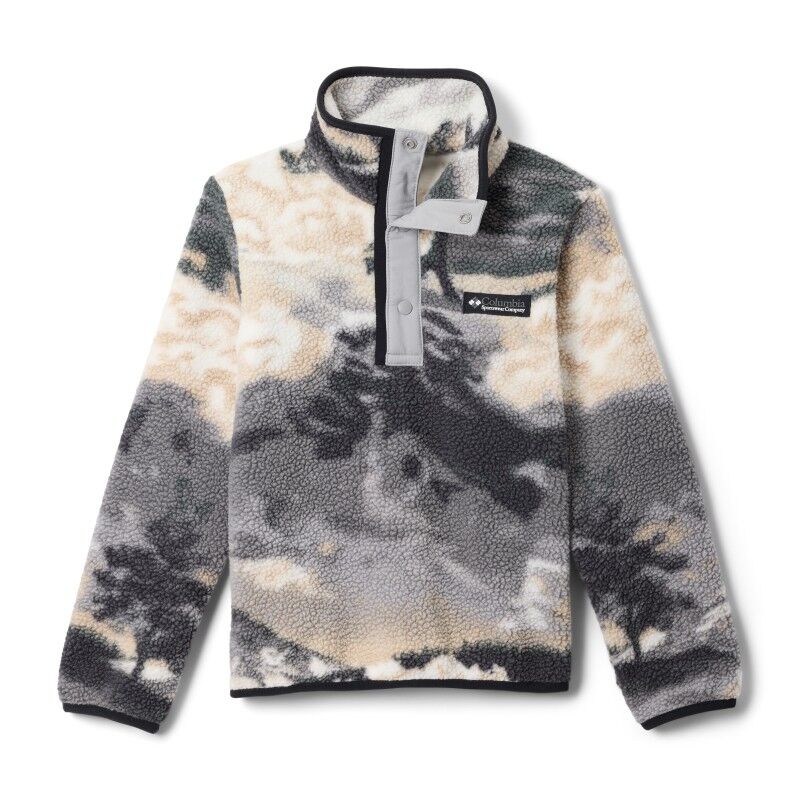 Helvetia II Printed Half Snap Fleece - Dětská fleesová mikina