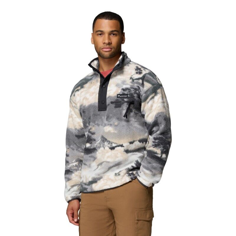 Columbia Helvetia II Printed Half Snap Fleece - Polar homem | Hardloop