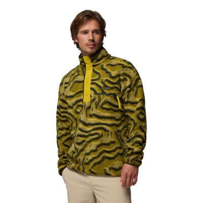 Helvetia II Printed Half Snap Fleece - Bluza polarowa meska