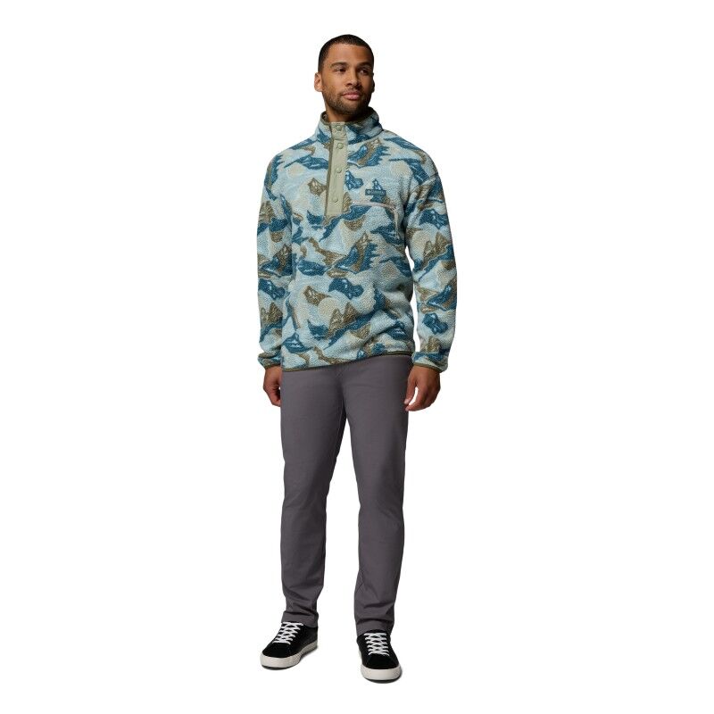 Columbia Helvetia II Printed Half Snap Fleece - Polaire homme | Hardloop