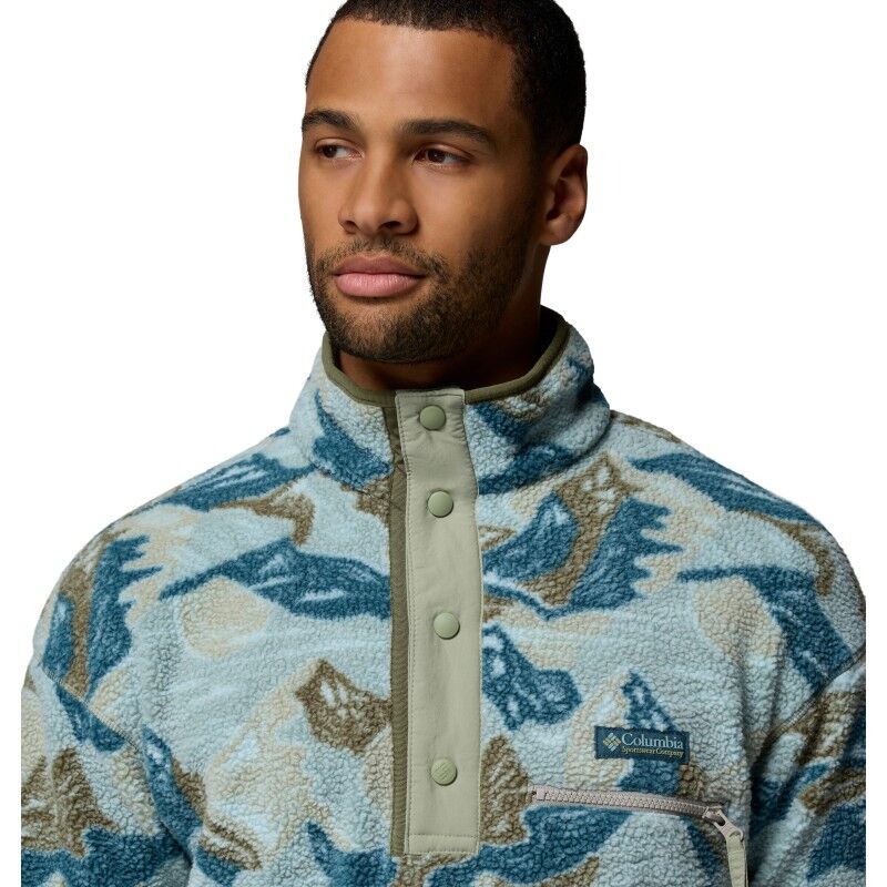 Columbia Helvetia II Printed Half Snap Fleece - Polaire homme | Hardloop