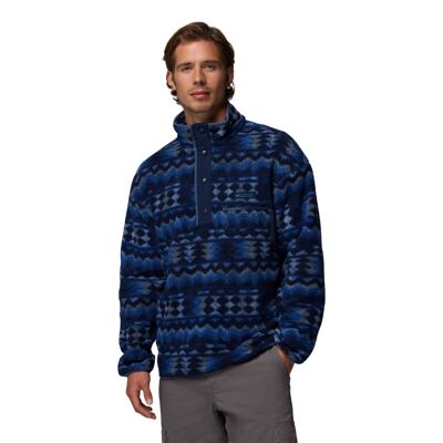Helvetia II Printed Half Snap Fleece - Fleecetakki - Miehet