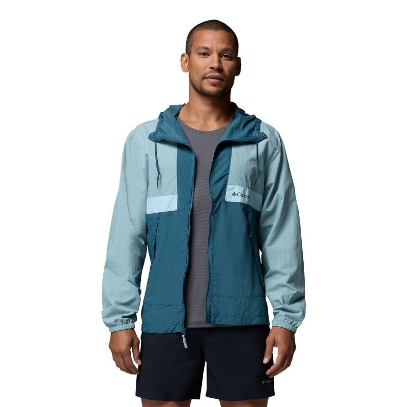 Columbia Spire Valley Hooded Windbreaker Jacket - Vindejakke - Herrer | Hardloop
