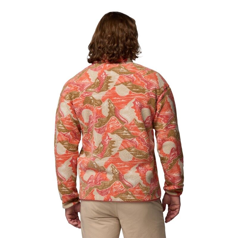 Columbia Helvetia II Printed Half Snap Fleece - Fleecejacke - Herren | Hardloop